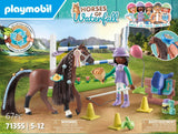 Playmobil Jumping Arena with Zoe and Blaze