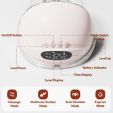 NCVI Electric Wearable Breast Pump