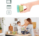 Babymoov Glass Baby Bowls, Airtight Food Storage Containers 240ml - Pack of 4