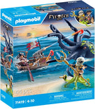 Playmobil Battle against the Giant Octopus
