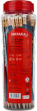 Nataraj 621 Earaser Tipped HB Pencil Jar - 48Pcs