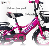 Vaux Elite Kids Bike 14 Inch - Dark Pink