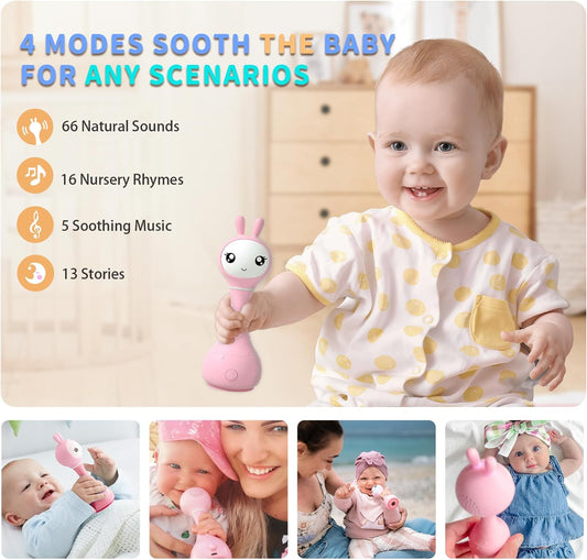 Alilo Smarty Shake and Tell Rattle - Pink - Laadlee