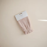 Mushie Bath Mitt 2-Pack Blush - Laadlee