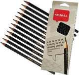 Nataraj 12 Degree Pencil - 12pcs Assorted Shades