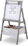 Delta Children Classic Kids Whiteboard / Dry Erase Easel - Grey