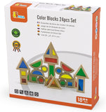 Viga Color Blocks Set - 24pcs
