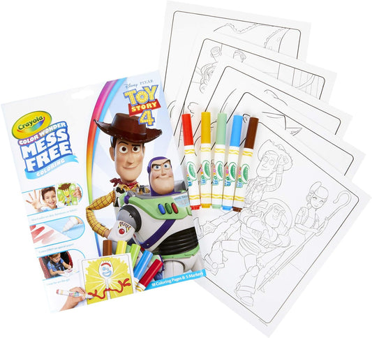 Crayola Color Wonder Coloring Pad and Markers - Toy Story 4