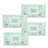 Omumsie Soft as Snowball 99% Water & Plant-based Baby Wipes - 60pcs x 4 Packs