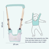 Polka Tots Baby Walking Assistant Harness Toddler Leash - Green - Laadlee