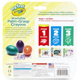 Crayola Palm Grasp Crayons - Pack of 6 - Laadlee