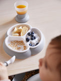 BabyBjorn Baby plate Set - Grey (Pack of 2)