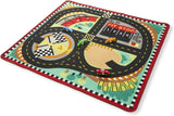 Melissa and Doug Round the Speedway Race Track Rug