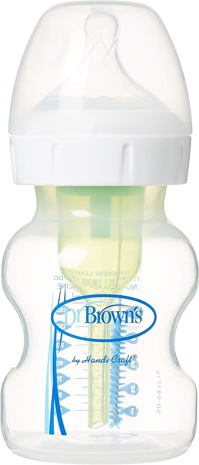 Dr. Brown's One-Piece Silicone Breast Pump with 150ml PP W-N Options & Bottle?ÿ - Laadlee