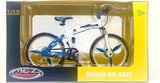 MSZ Pegasus Bicycle 1:10 Die-Cast Replica - White - Laadlee