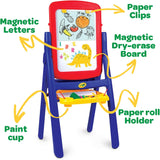 Crayola Easels QwikFlip 2-Sided Easel - Blue - Laadlee