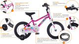 Chipmunk Kids Bike - MK 12" Pink - Laadlee