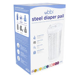Ubbi Diaper Pail - Herringbone