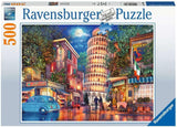 Ravensburger Streets of Pisa Jigsaw Puzzle - 500pcs