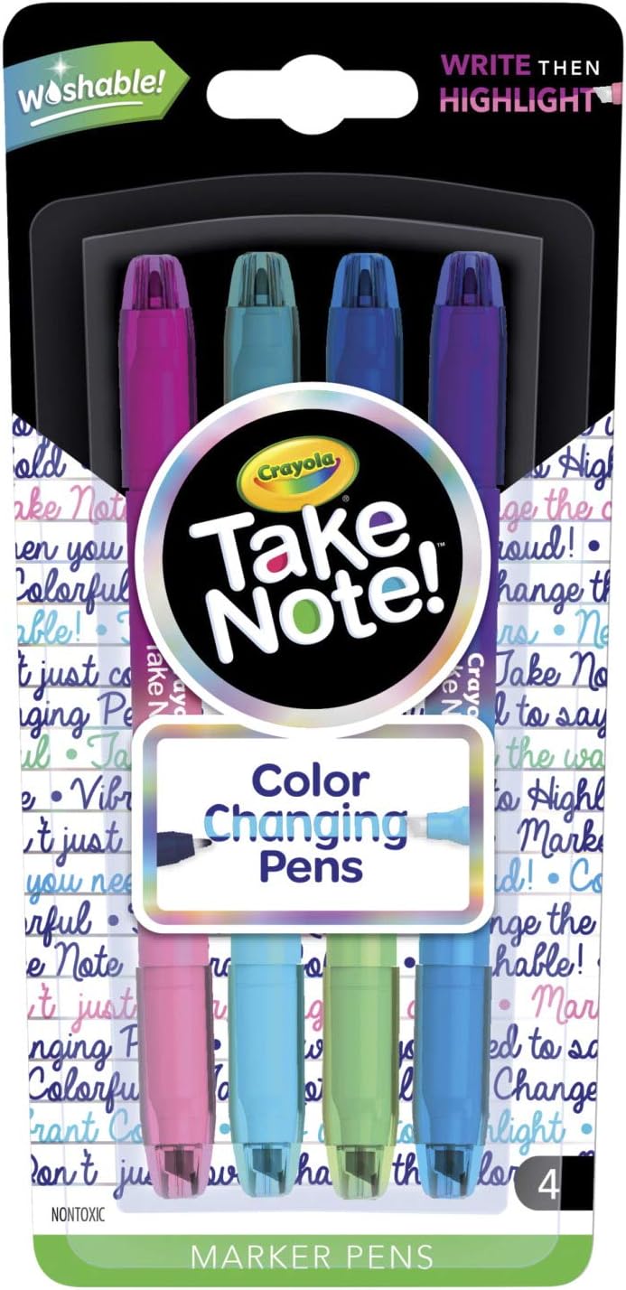 Crayola Color Washable Changing Pens - Pack of 4 - Laadlee