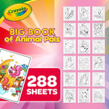 Crayola Animal Pals Big Coloring Book - 288 Pages - Laadlee