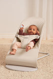 BabyBjorn Soft Woven/Jersey Tri Fabric Balance Bouncer - Light Beige