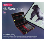 Derwent Sketch Pencil Wooden Box - 48