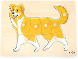 Viga Montessori Puzzle Dog