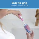 Dr. Brown's Soft Touch Bottle Brush - Pink - Laadlee