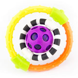 Sassy Spin & Chew Flexible Ring Rattle