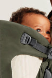 Babybjorn Woven Mini Baby Carrier - Dark Green