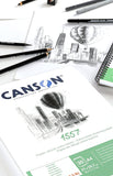 Canson 1557 Sketch Pad A3 50 Sheets 120GSM