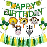 Brain Giggles Jungle Birthday Party Decoration Set - 45 Pcs
