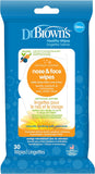 Dr. Brown's Nose & Face Wipes - Pack of 30 - Laadlee