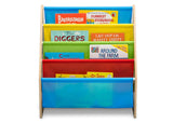Delta Children Book Rack Natural/Primary
