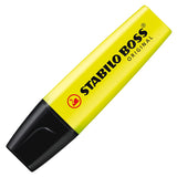 Stabilo Boss Yellow Highlighter Pen - Pack of 4
