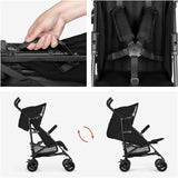 Hauck Fold N Care Lightweight umbrella pushchair - Black