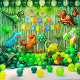 Brain Giggles Dinosaur Birthday Party Decorations Set - 89 Pcs