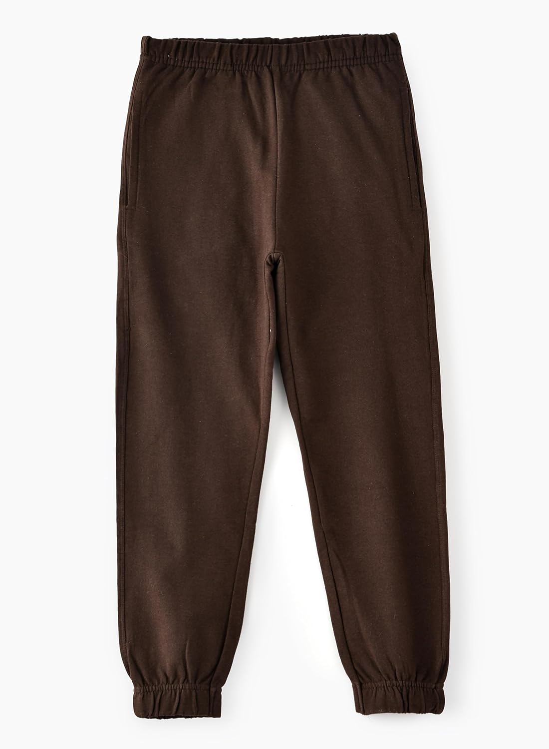 Jelliene Knit Joggers - Brown - Laadlee