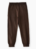 Jelliene Knit Joggers - Brown - Laadlee