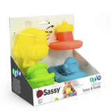 Sassy Light Up Buoy & Boats - Pack of 4
