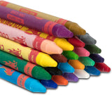 Deli Wax Crayon 24 Colors Assorted EC20820