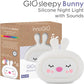 InnoGio - Gio Sleepy Bunny Silicone Night Light with Sounds - Laadlee