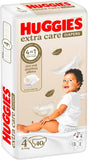 Huggies Extra Care - Size 4, 8 -14kg, Value Pack - 40pcs