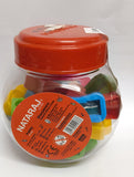 Nataraj Pointy Sharpener Mini Jar - 22pcs Assorted