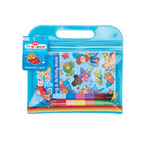 Ooly Mini Traveler Coloring & Activity Kit - Super Kids & Pets