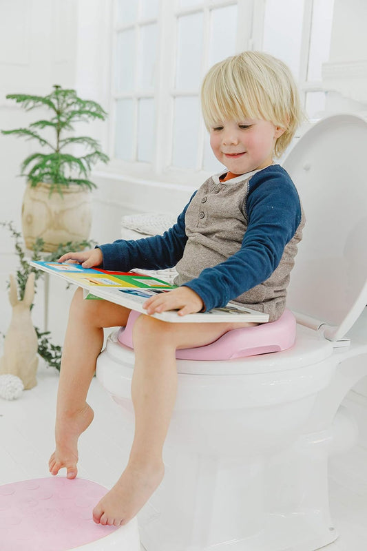 Bumbo Baby Toilet Training Seat for Toddler - Cradle Pink - Laadlee