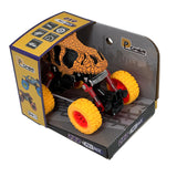 D-Power Pullback Dino Stunt Truck - Orange - Laadlee