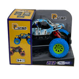 D-Power Pullback Doodle Skeleton Stunt Car - Blue - Laadlee