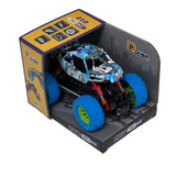 D-Power Pullback Doodle Skeleton Stunt Car - Blue - Laadlee
